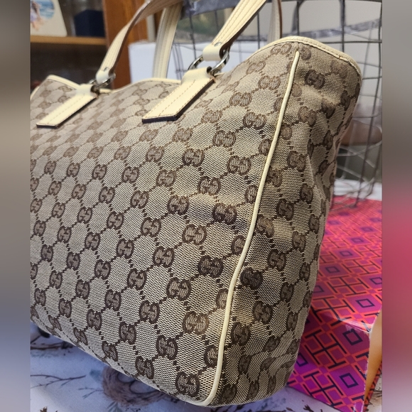 🤍 Gucci GG Canvas Tote Bag EUC - Picture 5 of 13